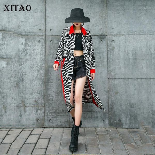 xitao zebra print patchwork trench women loose fashion streetwear turn down collar 2020 autumn plus size women clothes gcc39461, Tan;black
xitao zebra print patchwork trench women loose fashion streetwear turn down collar 2020 autumn plus size women clothes gcc39461, Tan;black