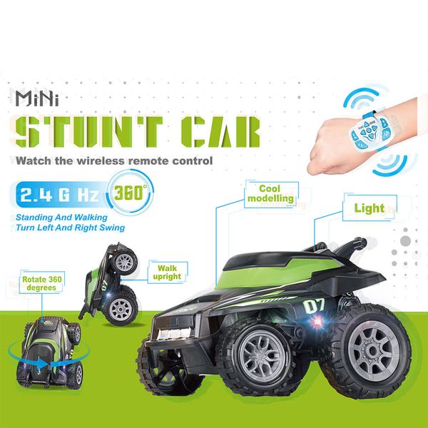 2.4ghz rc stunt car smart watch control electric stunt vehicle 360° rotation control rc car cool gift toys for children
2.4ghz rc stunt car smart watch control electric stunt vehicle 360° rotation control rc car cool gift toys for children