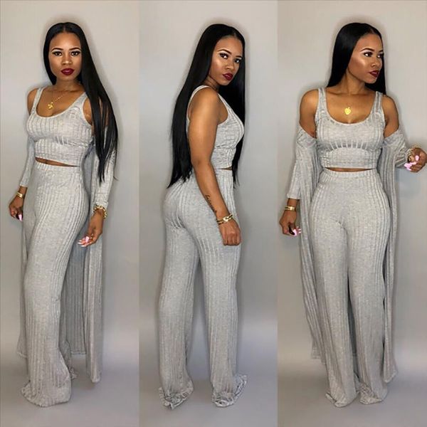 large size 3xl 3 piece set women winter long sleeve three pieces sets for female long coat pants womens suits 3, Gray
large size 3xl 3 piece set women winter long sleeve three pieces sets for female long coat pants womens suits 3, Gray