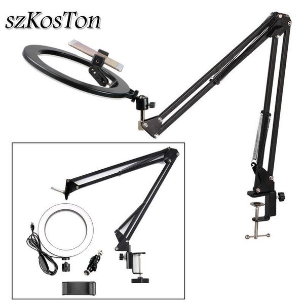 flash heads dimmable 26cm ring light 3200-5500k warm cold lamp with long arm desktablet phone holder video live pography selfie light1
flash heads dimmable 26cm ring light 3200-5500k warm cold lamp with long arm desktablet phone holder video live pography selfie light1
