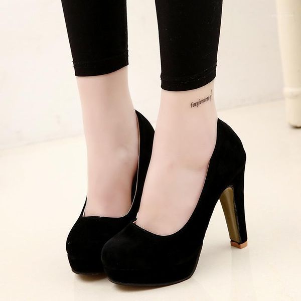 zhenzhou 2021 wedding shoes autumn thick with high heels waterproof platform round head women's shoes shallow mouth sweet1, Black
zhenzhou 2021 wedding shoes autumn thick with high heels waterproof platform round head women's shoes shallow mouth sweet1, Black