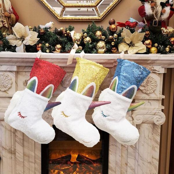 sequined large stocking christmas hanging unicorn socks xmas candy holder kids party favor gift deco
sequined large stocking christmas hanging unicorn socks xmas candy holder kids party favor gift deco