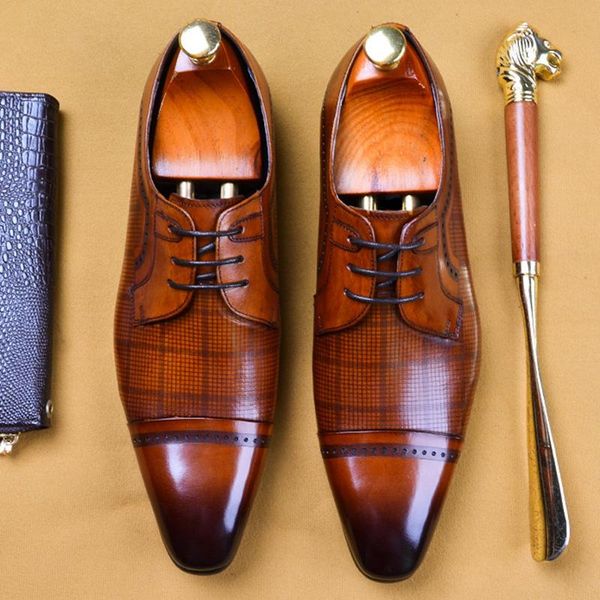 italian designer genuine leather man formal dress party shoes pointed toe cap toe men's derby office oxfords for male as320, Black
italian designer genuine leather man formal dress party shoes pointed toe cap toe men's derby office oxfords for male as320, Black