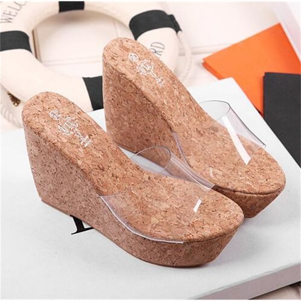 new toe 2021 transparent female slippers summer light high heels in shoes for woman size 34-40 nniu, Black
new toe 2021 transparent female slippers summer light high heels in shoes for woman size 34-40 nniu, Black