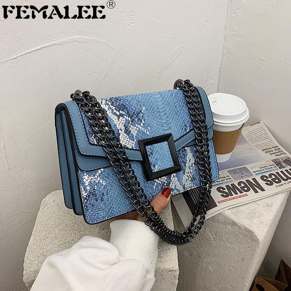 luxury serpentine square buckle shoulder bag european and american women fashion chain messenger bag lady snake pattern handbags
luxury serpentine square buckle shoulder bag european and american women fashion chain messenger bag lady snake pattern handbags