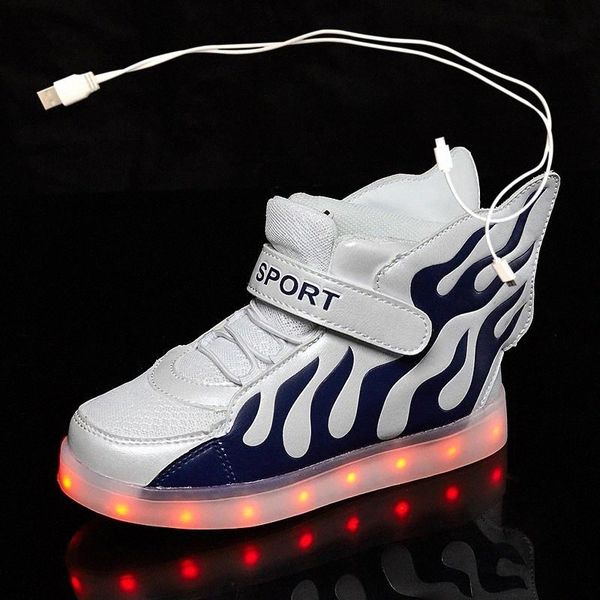 new usb charging glowing sneakers kids running led angel's wings kids with lights up luminous shoes girls' boys' shoes #us4w
new usb charging glowing sneakers kids running led angel's wings kids with lights up luminous shoes girls' boys' shoes #us4w