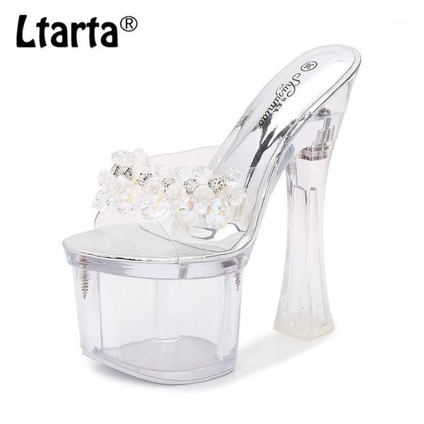 ltarta 34-43 14-20 centimeters height women's summer platform non-slip ultra-high-heel women crystal sandals lfd1, Black
ltarta 34-43 14-20 centimeters height women's summer platform non-slip ultra-high-heel women crystal sandals lfd1, Black