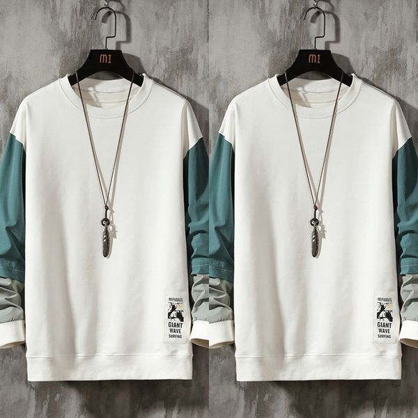 m27pl men's sweater autumn winter 2019 sl korean fashion round neck t-shirt fashion label ins sweaterclothes sweaterloose clothes long, Black
m27pl men's sweater autumn winter 2019 sl korean fashion round neck t-shirt fashion label ins sweaterclothes sweaterloose clothes long, Black