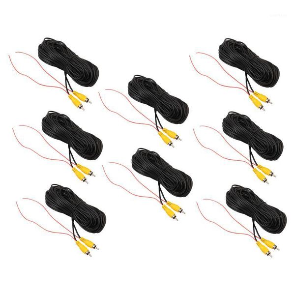 8 pieces rca video cable for car reverse rear view backup camera 20ft1
8 pieces rca video cable for car reverse rear view backup camera 20ft1