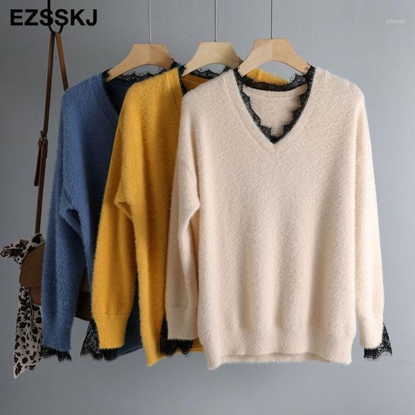 2020 autumn winter thick sweater pullover women long sleeve fashion o-neck bling button chic knit sweater, White;black
2020 autumn winter thick sweater pullover women long sleeve fashion o-neck bling button chic knit sweater, White;black