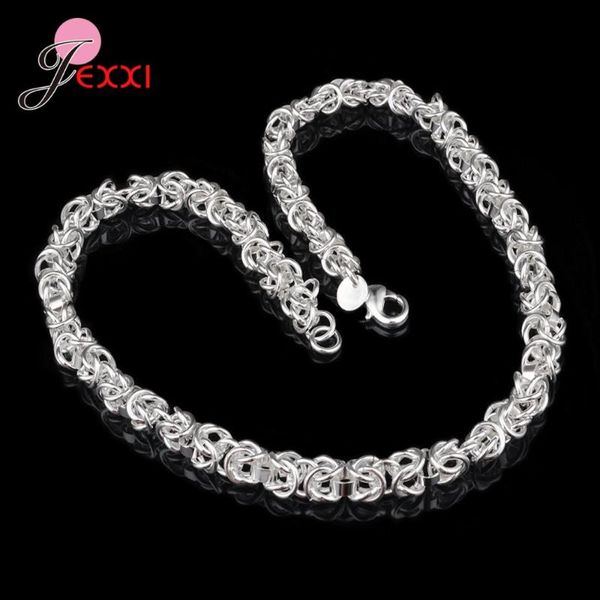 new trendy genuine 925 sterling silver chain necklaces & bracelet punk style fashion jewelry women men party jewelry accessory
new trendy genuine 925 sterling silver chain necklaces & bracelet punk style fashion jewelry women men party jewelry accessory