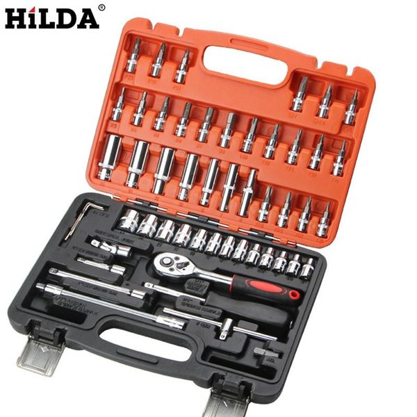professional hand tool sets hilda 53 pcs car repair combination wrench set batch head ratchet pawl socket spanner screwdriver
professional hand tool sets hilda 53 pcs car repair combination wrench set batch head ratchet pawl socket spanner screwdriver