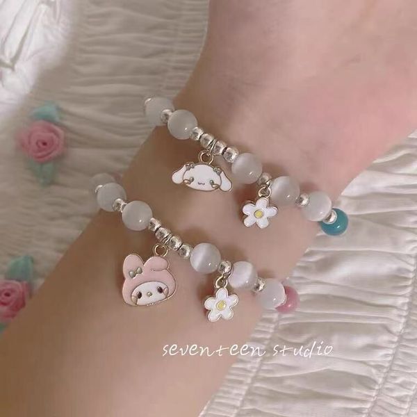 cinnamon dog melody diy opal charm bracelets female soil cool crystal soft sister jk girl student lolita jewelry, Golden;silver
cinnamon dog melody diy opal charm bracelets female soil cool crystal soft sister jk girl student lolita jewelry, Golden;silver