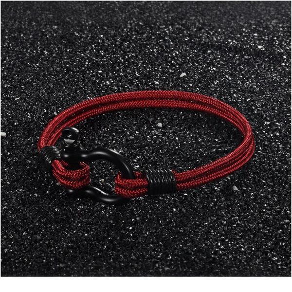 men's survival rope friendship bracelet red rope diy black stainless steel bracelet for men and eomen's jewe qylzmn
men's survival rope friendship bracelet red rope diy black stainless steel bracelet for men and eomen's jewe qylzmn