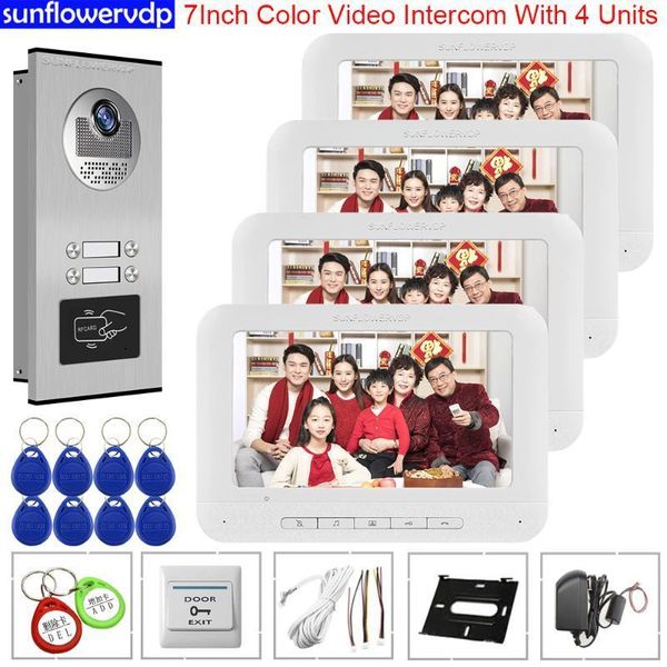 7" intercom for a private house access control video intercom for 2-6 apartment video doorphone camera1
7" intercom for a private house access control video intercom for 2-6 apartment video doorphone camera1