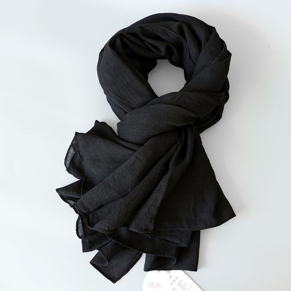 black cotton hemp scarf korean women versatile winter ins fashionable long scarves pure linen spring and autumn thin men, Blue;gray
black cotton hemp scarf korean women versatile winter ins fashionable long scarves pure linen spring and autumn thin men, Blue;gray