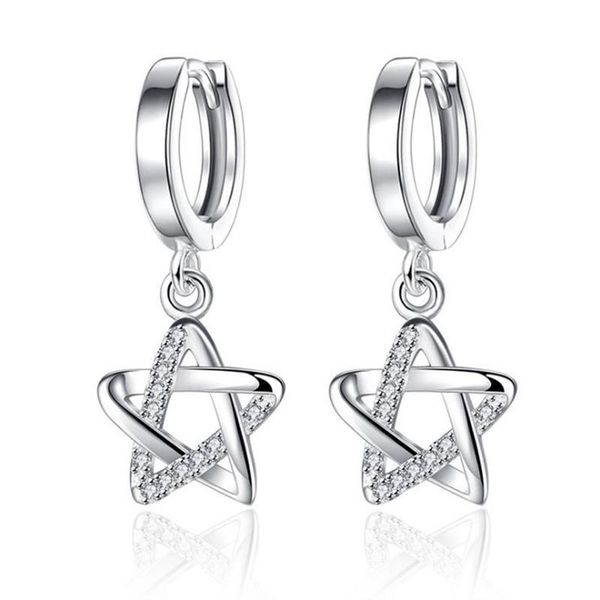 100% 925 sterling silver sparkling star luminous crystal hoop earrings for women fashion sterling-silver-jewelry sy481, Golden
100% 925 sterling silver sparkling star luminous crystal hoop earrings for women fashion sterling-silver-jewelry sy481, Golden