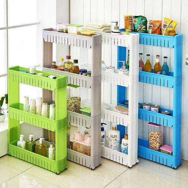 hooks & rails kitchen bathroom storage shelf plastic subdries rack organizer movable with roller
hooks & rails kitchen bathroom storage shelf plastic subdries rack organizer movable with roller