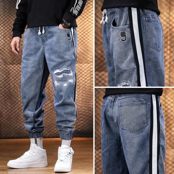 jeans men's fashion brand harun 2021 spring and autumn casual long pants leggings trendy men, Blue
jeans men's fashion brand harun 2021 spring and autumn casual long pants leggings trendy men, Blue