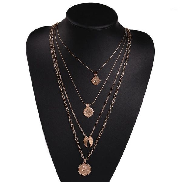 jouval ethnic boho vintage long necklace for women alloy wing pendant metal link chain summer sandy beach punk jewelry collier1, Silver
jouval ethnic boho vintage long necklace for women alloy wing pendant metal link chain summer sandy beach punk jewelry collier1, Silver