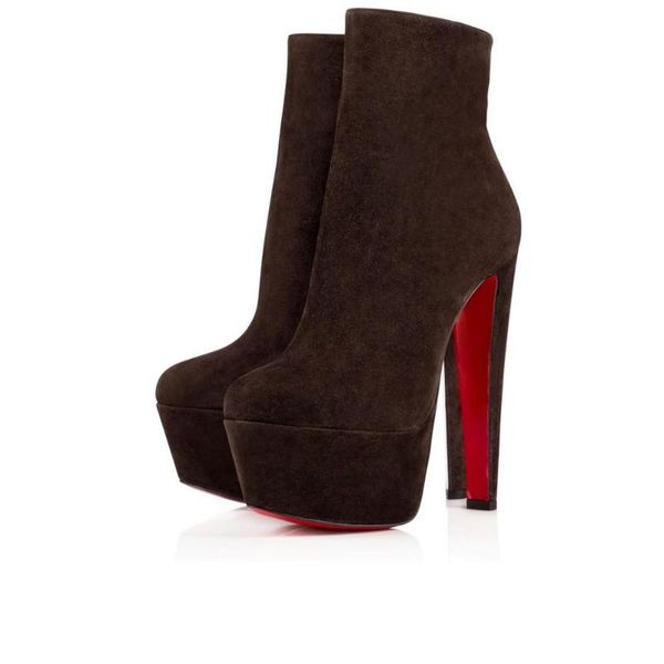 new red bottom high heels boots patent leather women party wedding triple spikes pointed toes pumps dress shoes with box 14, Black
new red bottom high heels boots patent leather women party wedding triple spikes pointed toes pumps dress shoes with box 14, Black