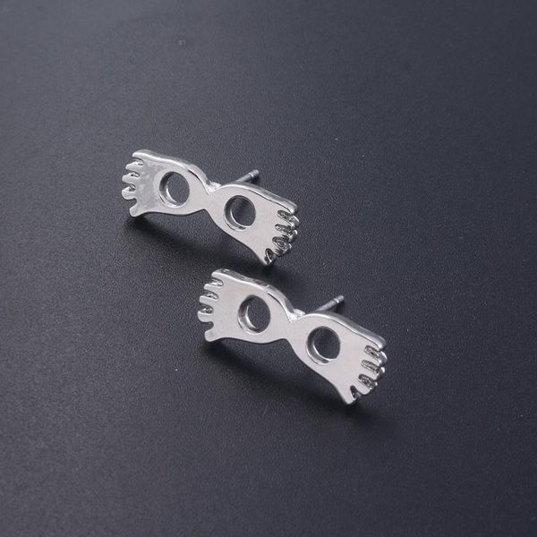 lovegood glasses earrings metal stud earrings for women girls movie fashion jewelry, Golden;silver
lovegood glasses earrings metal stud earrings for women girls movie fashion jewelry, Golden;silver