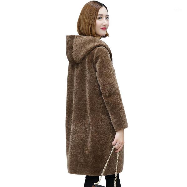 real fur coat sheep shearing fur coat women collor long wool jacket 2018 winter women hooded plus size zt2391, Black
real fur coat sheep shearing fur coat women collor long wool jacket 2018 winter women hooded plus size zt2391, Black