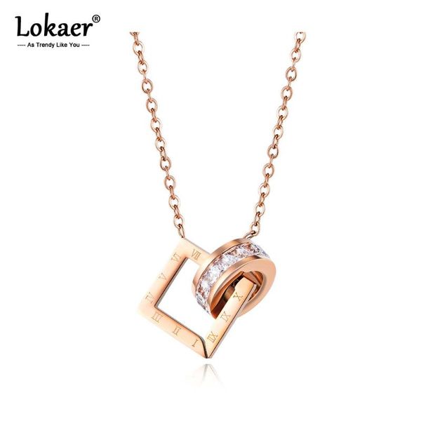 lokaer new stainless steel square roman numerals pendant necklaces rose gold cz crystal charm choker necklace for women n17088, Golden;silver
lokaer new stainless steel square roman numerals pendant necklaces rose gold cz crystal charm choker necklace for women n17088, Golden;silver
