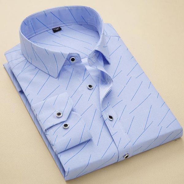 nice new spring fashion men clothes slim fit long sleeve shirt printed formal business casual male shirt size -4xl clothes, White;black
nice new spring fashion men clothes slim fit long sleeve shirt printed formal business casual male shirt size -4xl clothes, White;black