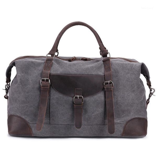 men 55cm big travel bags hand luggage bags canvas leather travel duffel shoulder large capacity weekend tote overnight1
men 55cm big travel bags hand luggage bags canvas leather travel duffel shoulder large capacity weekend tote overnight1