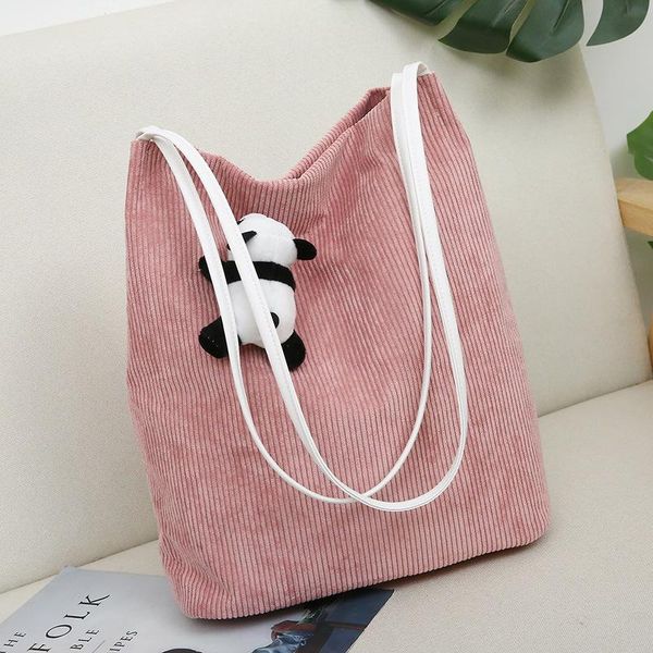 new large-capacity cute simple corduroy shoulder bag handbags fashion portable tote bag college student class women's
new large-capacity cute simple corduroy shoulder bag handbags fashion portable tote bag college student class women's