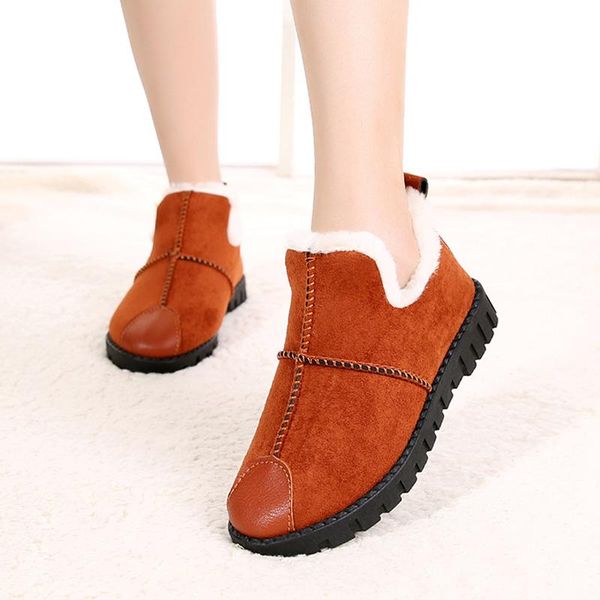winter shoes woman warm snow boots soft plush slip on ladies mothers flat shoes female botas mujer, Black
winter shoes woman warm snow boots soft plush slip on ladies mothers flat shoes female botas mujer, Black
