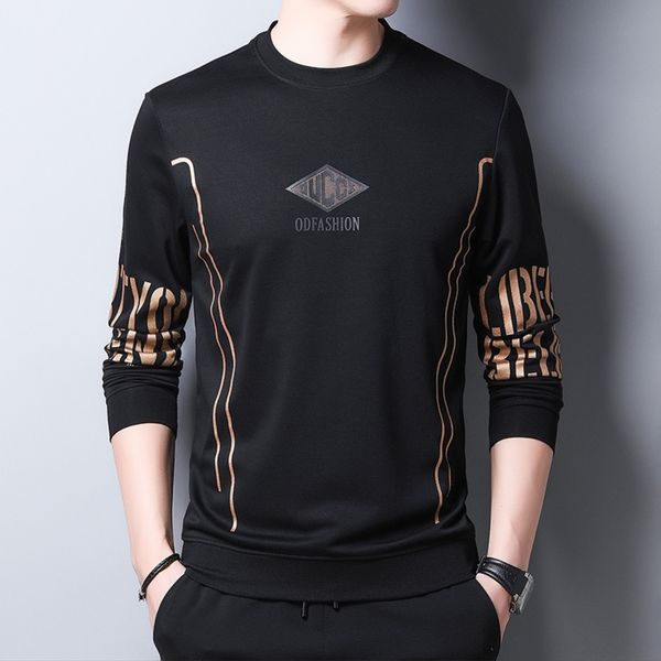 lrslu sweater and self-sold autumn new men's long-sleeved base upper clothes round neck men's youth korean loose self-produced shi, Black
lrslu sweater and self-sold autumn new men's long-sleeved base upper clothes round neck men's youth korean loose self-produced shi, Black