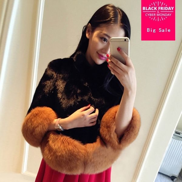 s-3xl plus size winter fashion imitation fox fur coat middle east luxury women's faux fur jacket warm coat wj1368 half sleevex1016, Black;brown
s-3xl plus size winter fashion imitation fox fur coat middle east luxury women's faux fur jacket warm coat wj1368 half sleevex1016, Black;brown
