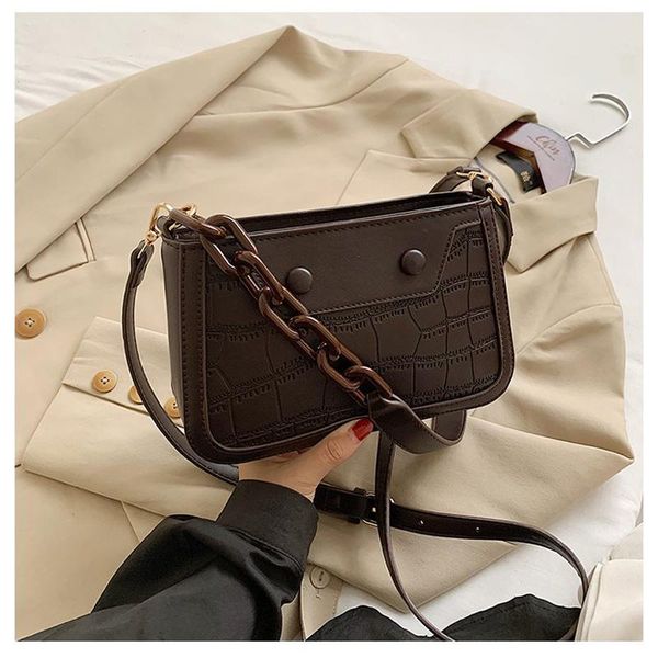 stone pattern vintage pu leather shoulder bag for women 2020 chain designer underarm handbags women's trend hand bag
stone pattern vintage pu leather shoulder bag for women 2020 chain designer underarm handbags women's trend hand bag