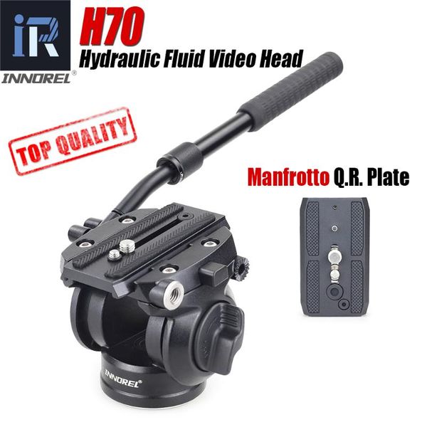 innorel h70 panoramic video hydraulic fluid tripod head for camera tripod monopod slider stabilizer with quick release plate
innorel h70 panoramic video hydraulic fluid tripod head for camera tripod monopod slider stabilizer with quick release plate