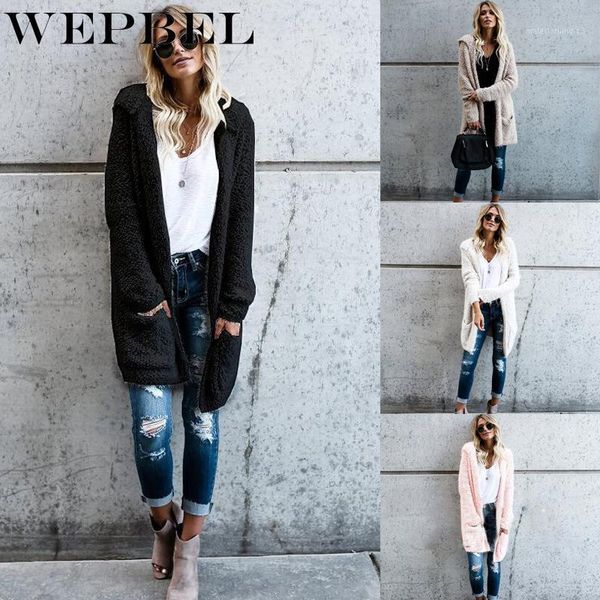 women's knits & tees wepbel women's fashion casual coat ladies velvet long cardigan sweaters loose hooded knitted overcoat winter, White
women's knits & tees wepbel women's fashion casual coat ladies velvet long cardigan sweaters loose hooded knitted overcoat winter, White