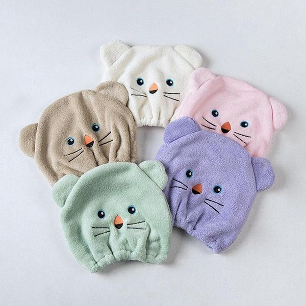 coral velvet cartoon dry hair hat cat hat 25*21cm quick-drying hair wrap cute shower cap dry
coral velvet cartoon dry hair hat cat hat 25*21cm quick-drying hair wrap cute shower cap dry
