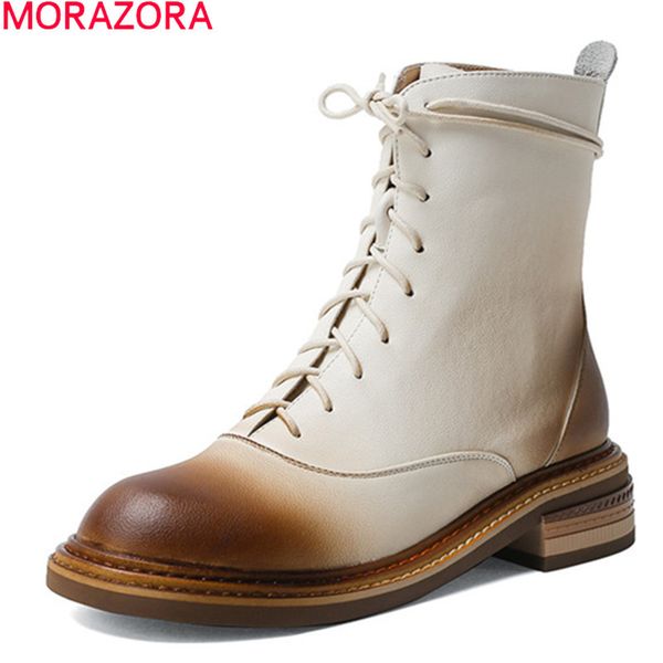 morazora 2020 big size 34-42 fashion women genuine leather low heel round toe autumn winter ankle boots q1104, Black
morazora 2020 big size 34-42 fashion women genuine leather low heel round toe autumn winter ankle boots q1104, Black