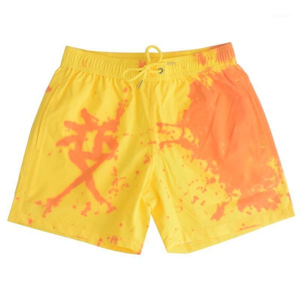men's swimwear shieny men summer swimming shorts yellow color grid liner waist lace up water discoloration holiday beach bathing surfin
men's swimwear shieny men summer swimming shorts yellow color grid liner waist lace up water discoloration holiday beach bathing surfin