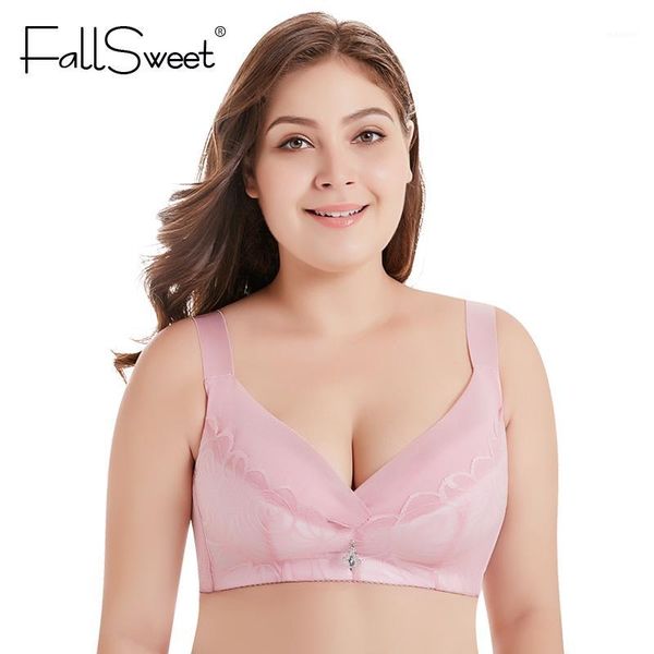 fallsweet wire minimizer bra e f cup lace brassiere wide strap plus size underwear full coverage 36 to 501, Red;black
fallsweet wire minimizer bra e f cup lace brassiere wide strap plus size underwear full coverage 36 to 501, Red;black