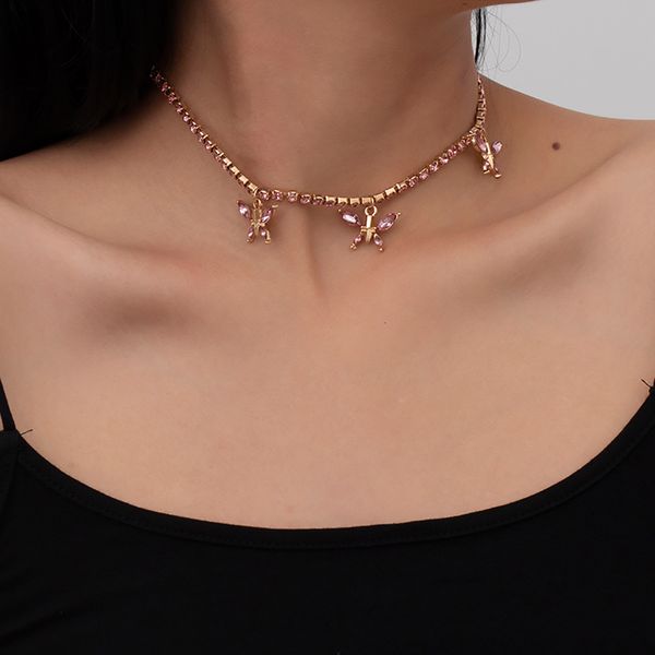 gold butterfly necklace for women pendant necklace punk chain choker necklaces jewelry women holiday romantic gift fashion jewelry, Silver
gold butterfly necklace for women pendant necklace punk chain choker necklaces jewelry women holiday romantic gift fashion jewelry, Silver