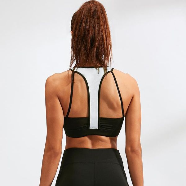2020 new womens high impact beautiful back bra seamless breathable sports yoga running fitness underwear female sport bras1, White;black
2020 new womens high impact beautiful back bra seamless breathable sports yoga running fitness underwear female sport bras1, White;black
