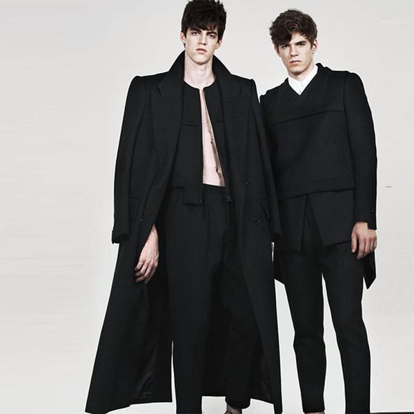 men's youth coat jacket autumn and winter street style fashionista single-breasted long woolen cloak coat1, Black
men's youth coat jacket autumn and winter street style fashionista single-breasted long woolen cloak coat1, Black