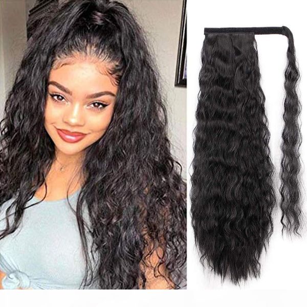 beauty wrap around ponytail extension corn wave kinky straight ponytail extension clip in hair extensions magic paste yaki ponytail(4#) 140g, Black
beauty wrap around ponytail extension corn wave kinky straight ponytail extension clip in hair extensions magic paste yaki ponytail(4#) 140g, Black