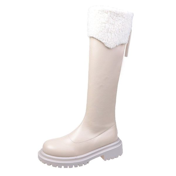 2021 the new black from the knee high for warm zippers short teddy platform long boots women with thick edns
2021 the new black from the knee high for warm zippers short teddy platform long boots women with thick edns