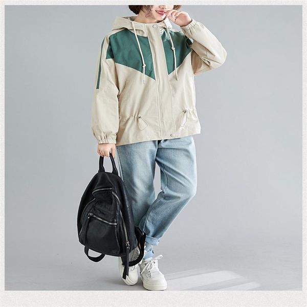 women's trench coats large size korean version of the temperament coat loose windshield jacket, Tan;black
women's trench coats large size korean version of the temperament coat loose windshield jacket, Tan;black