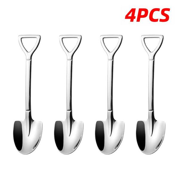4pcs 304 stainless steel coffee spoon retro shovel ice spoon creative tea spoon fashion tableware h wmtmie
4pcs 304 stainless steel coffee spoon retro shovel ice spoon creative tea spoon fashion tableware h wmtmie