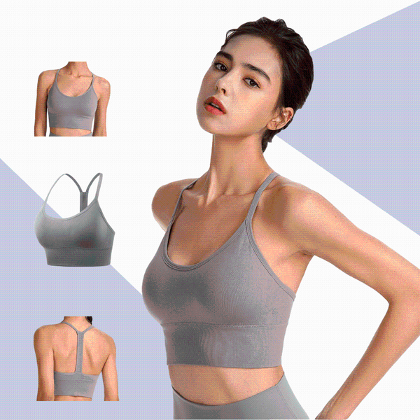 gym clothing comfortable sports bra u-neck hollow beautiful back yoga tank running quick-drying breathable crop for women, White;black
gym clothing comfortable sports bra u-neck hollow beautiful back yoga tank running quick-drying breathable crop for women, White;black