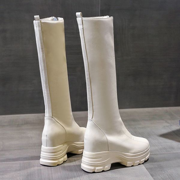 women's fashion shoes high boots leather hidden heels women knee-high boots fashion zip female long boot women warm winter shoes, Black
women's fashion shoes high boots leather hidden heels women knee-high boots fashion zip female long boot women warm winter shoes, Black